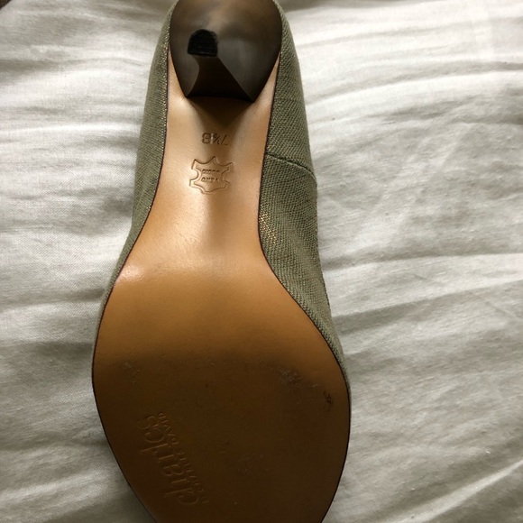 Incredible  - Vintage Charles David stunning peep toe heels never worn. - Picture 5 of 7